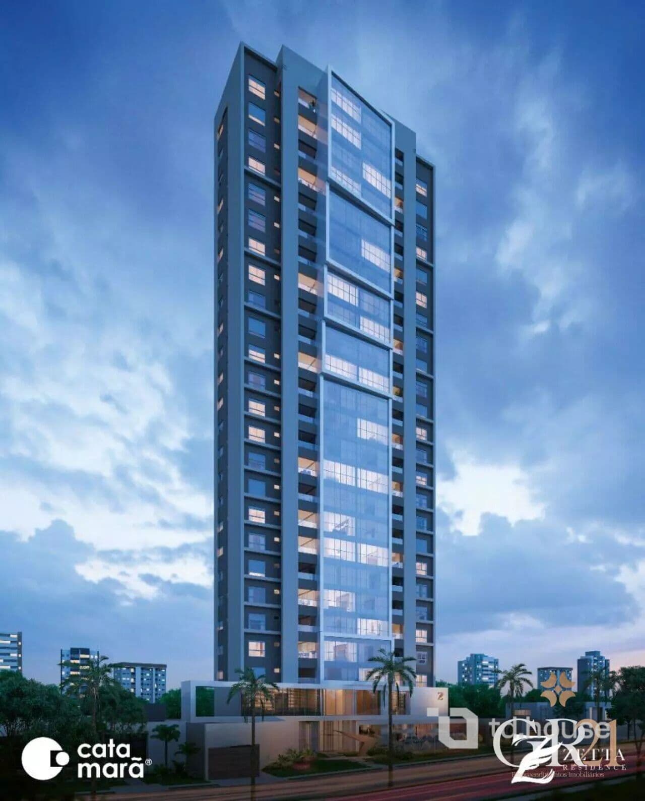 Edifício Zetta. Apartamento Alto Padrão em Zona 02, Maringá/PR