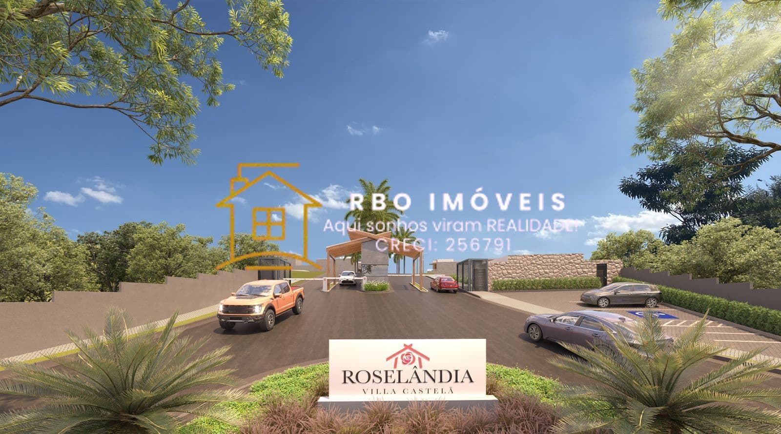 Lançamento de Loteamento | Villa Castelã | Roselândia Cotia | 134,75m² à 159m²