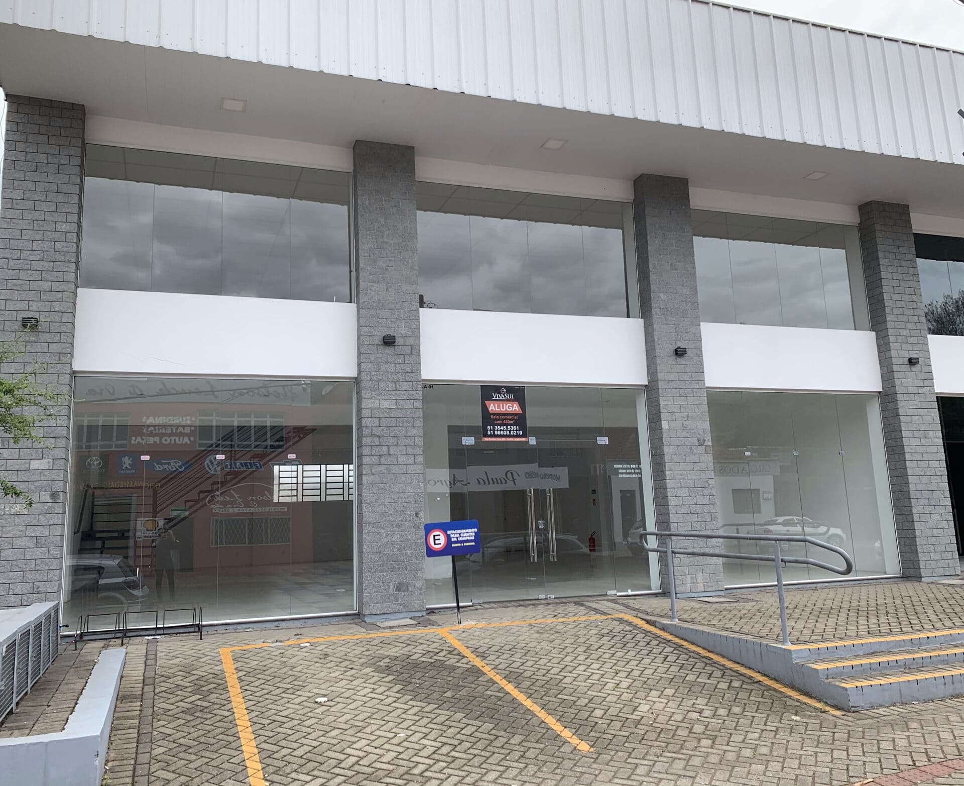 Sala Comercial para Locação – Centro de Igrejinha/RS