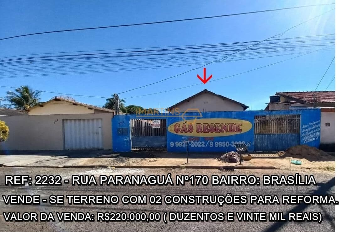 Lote/Terreno em Araguari - Brasília