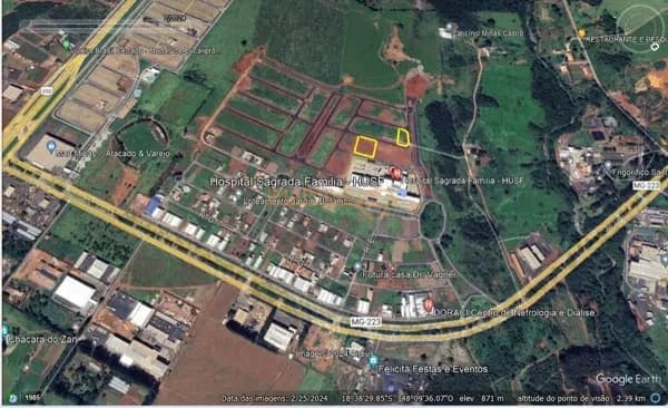 Lote/Terreno em Araguari - Jardim Botanico