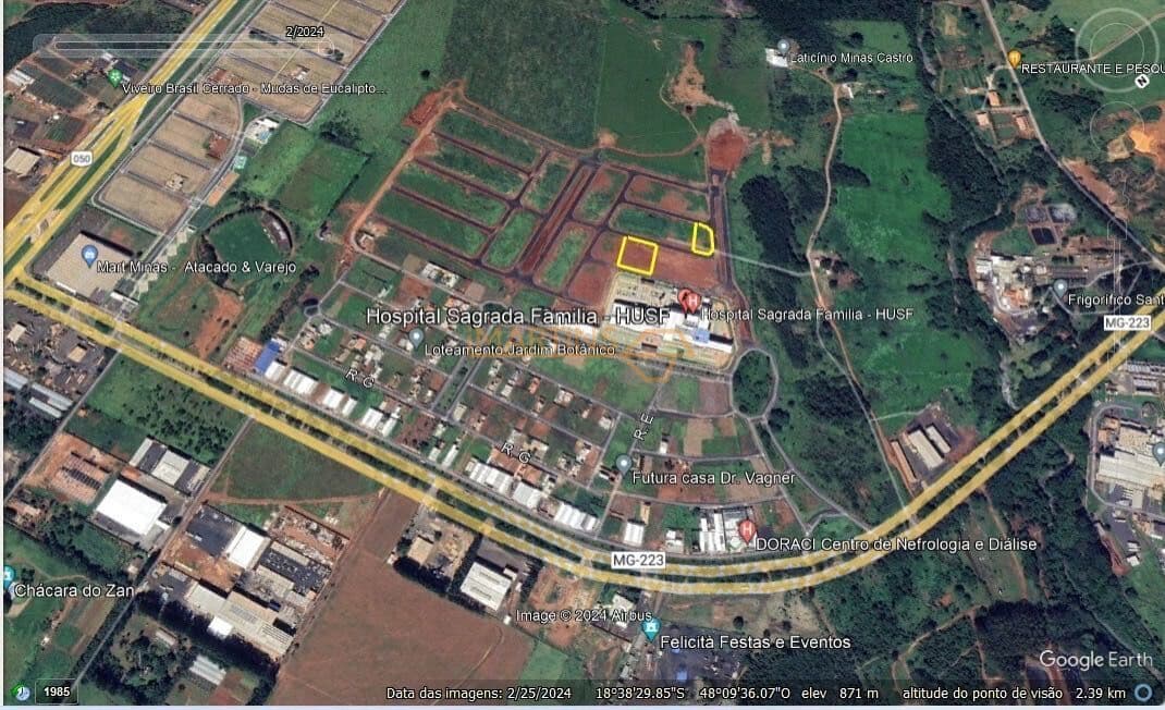 Lote/Terreno em Araguari - Jardim Botanico
