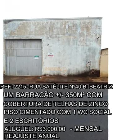 Galpão/Depósito/Armazém em Araguari - Beatriz