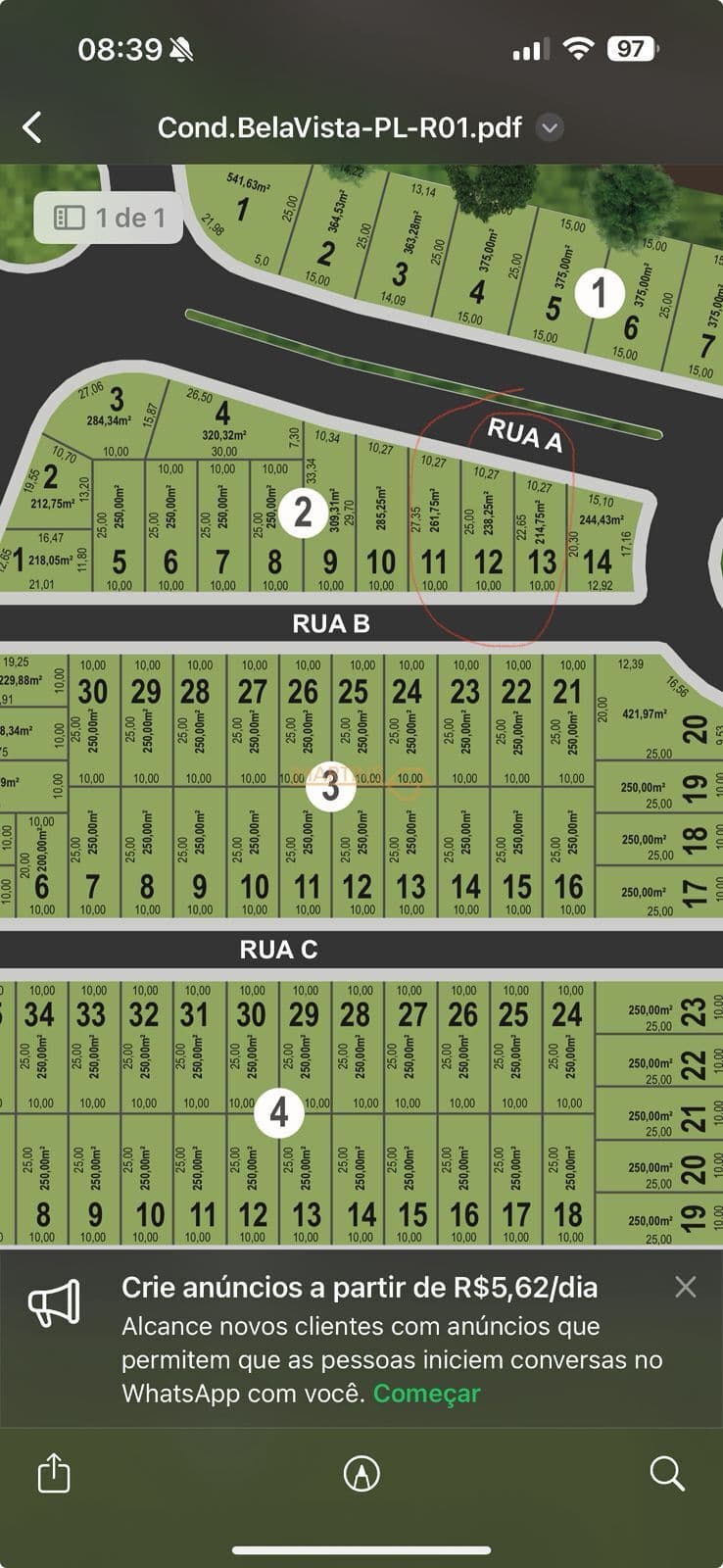 Lote/Terreno em Araguari - Bela Vista