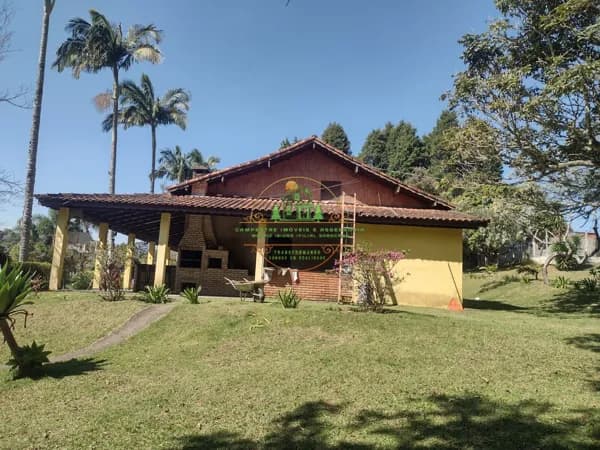 Chácara 10.000m² com salão de festas campo de futebol e pomar