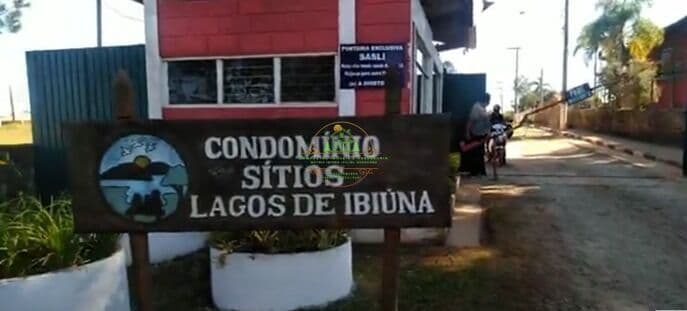 Terrenos em Condomínio fechado com acesso a represa Ibiuna SP