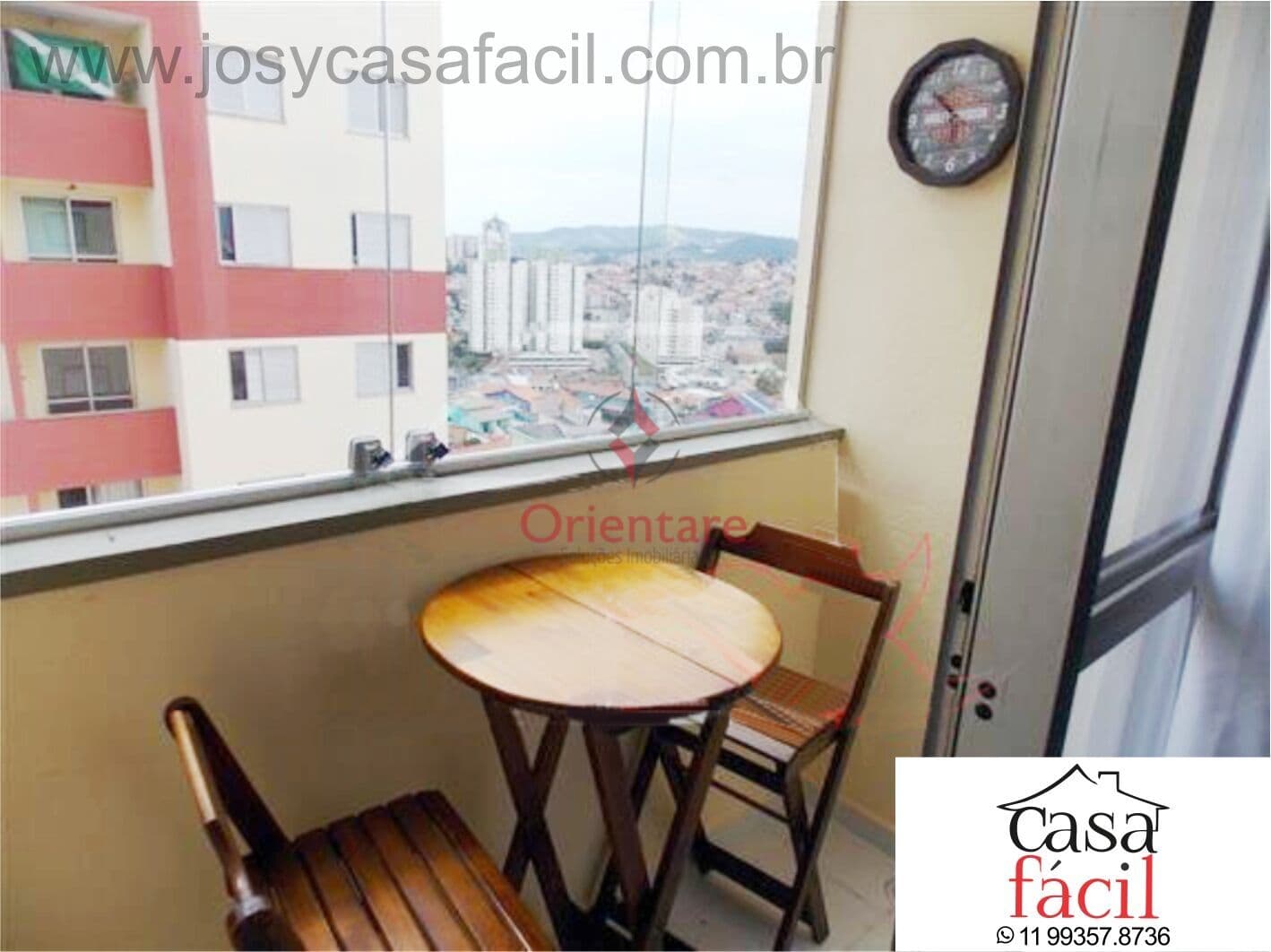 Apartamento 60 m² na Freguesia do Ó, 2 dorm., cozinha com armários na Av, Itaberaba.