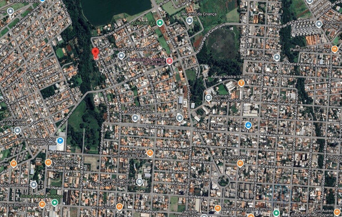 Lote/Terreno em Cascavel - Recanto Tropical