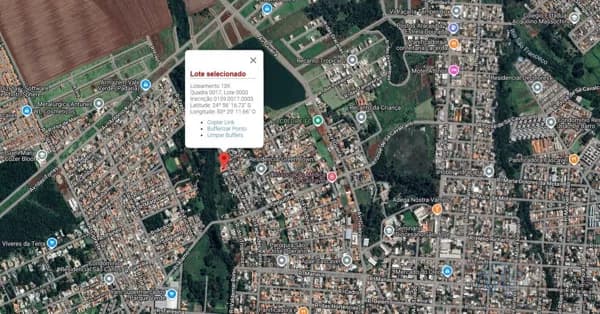 Lote/Terreno em Cascavel - Recanto Tropical