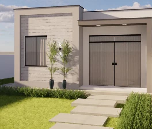 CASA LINEAR CONSTRUÇÃO PERSONALIZAVEL