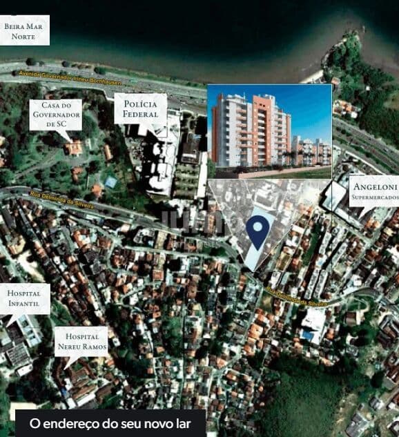 Apartamento com 3 dormitorios na Agronômica, Florianópolis/SC