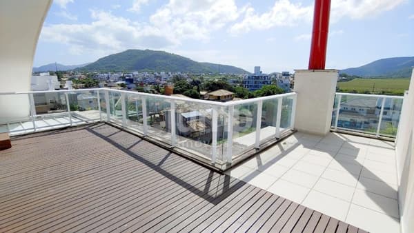 Cobertura duplex, 3 quartos (1 suíte) à venda, 227 m², vista mar - Novo Campeche - Florianópolis/SC