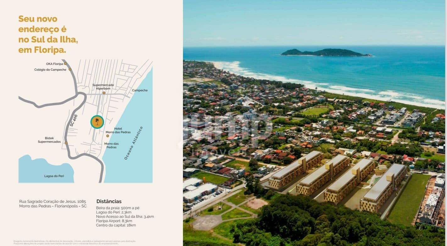 Apartamento Alto Padrão NO mORRO DAS pEDRAS EM fLORIANOPOLIS.