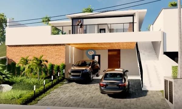 CASA Térrea, 3 Suítes, piscina e elevador na garagem - Shop. Granja Viana