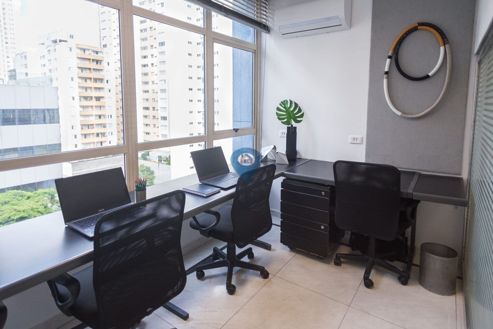 Sala Comercial unificada 186 m² - Pinheiros