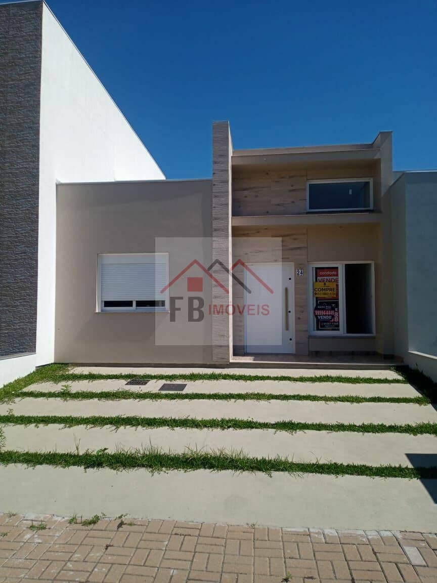 Casa em Condomínio terrea de dois dorm com suite.