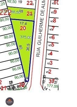 Lote/Terreno em Santo André - Parque Novo Oratório
