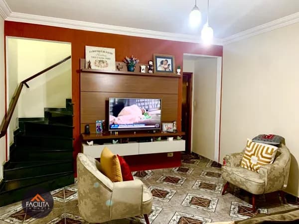 Sobrado em Vila Alzira, Santo André/SP