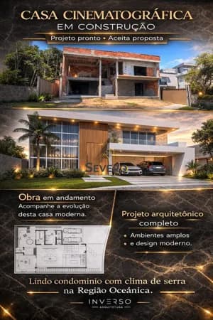 Casa de Condomínio em Niterói - Várzea das Moças