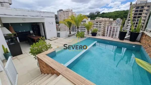 Magnífica cobertura duplex, 4 quartos no Ingá.