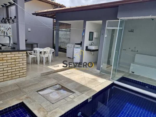 Casa Linear com Área Gourmet, Piscina e Sauna