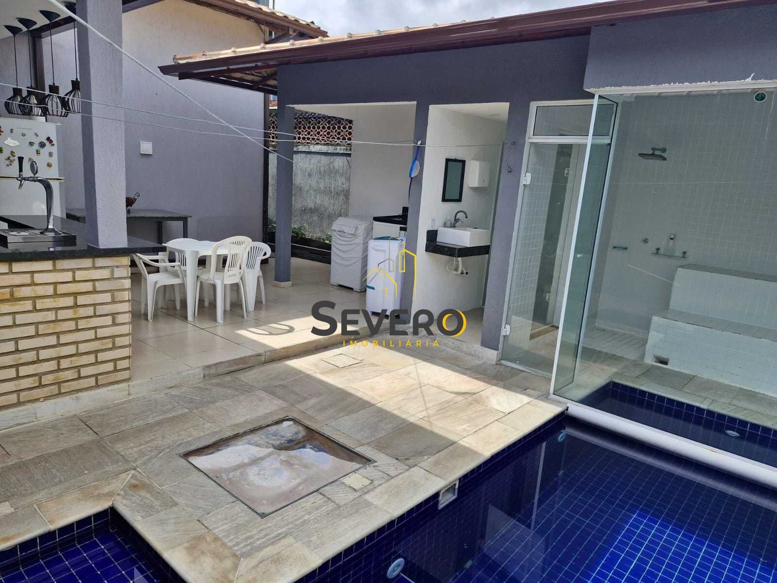 Casa Linear com Área Gourmet, Piscina e Sauna