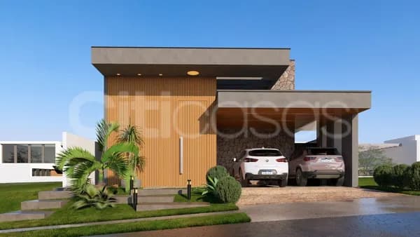 Casa Térrea com Piscina, no Condomínio Chácara Ondina, Sorocaba-SP