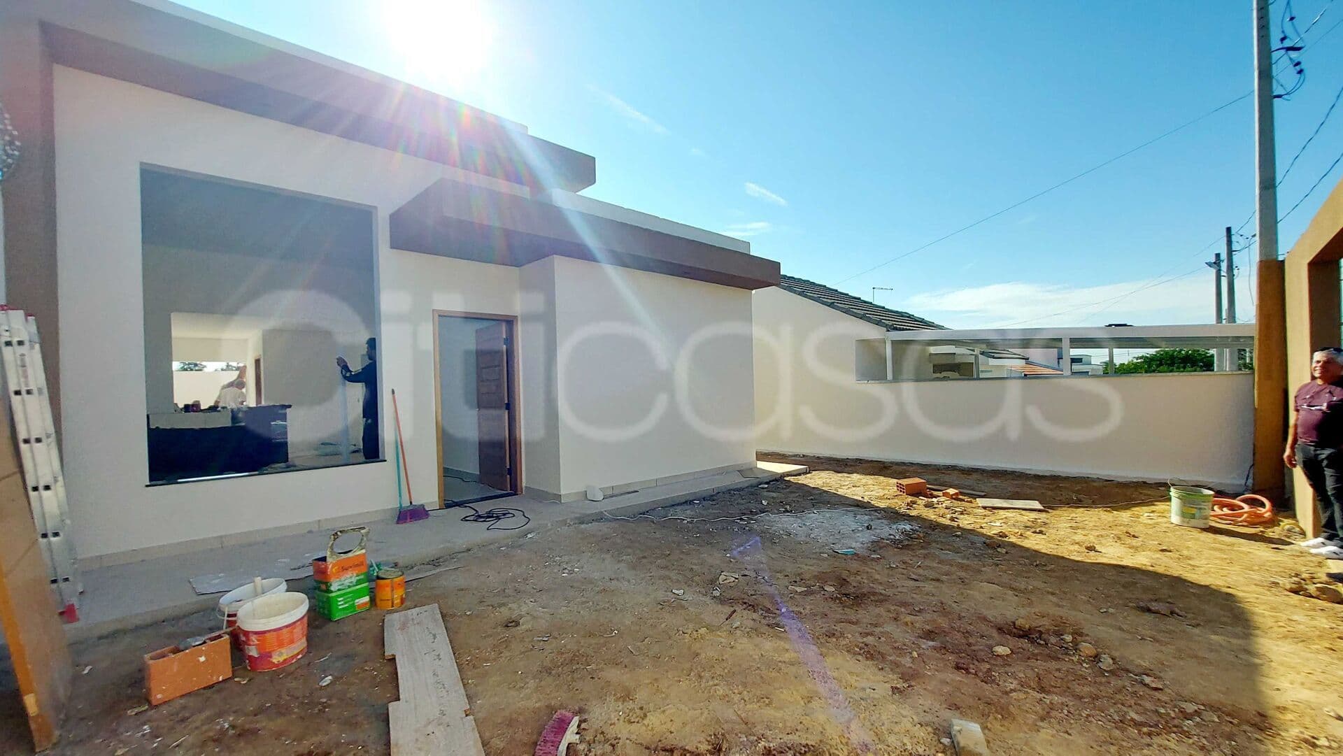 Linda casa Padrão de 100m2 no Jardim Terras San Felippe em Araçoiaba da Serra