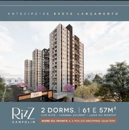 Apartamento Padrão no Condomínio Residencial Rizz Campolim