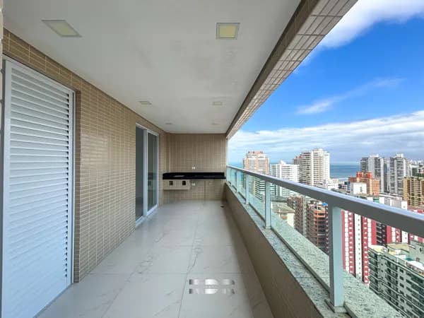 Apartamento novo, em andar alto e com vista para o mar, disponível para venda no Costa Maggiore
