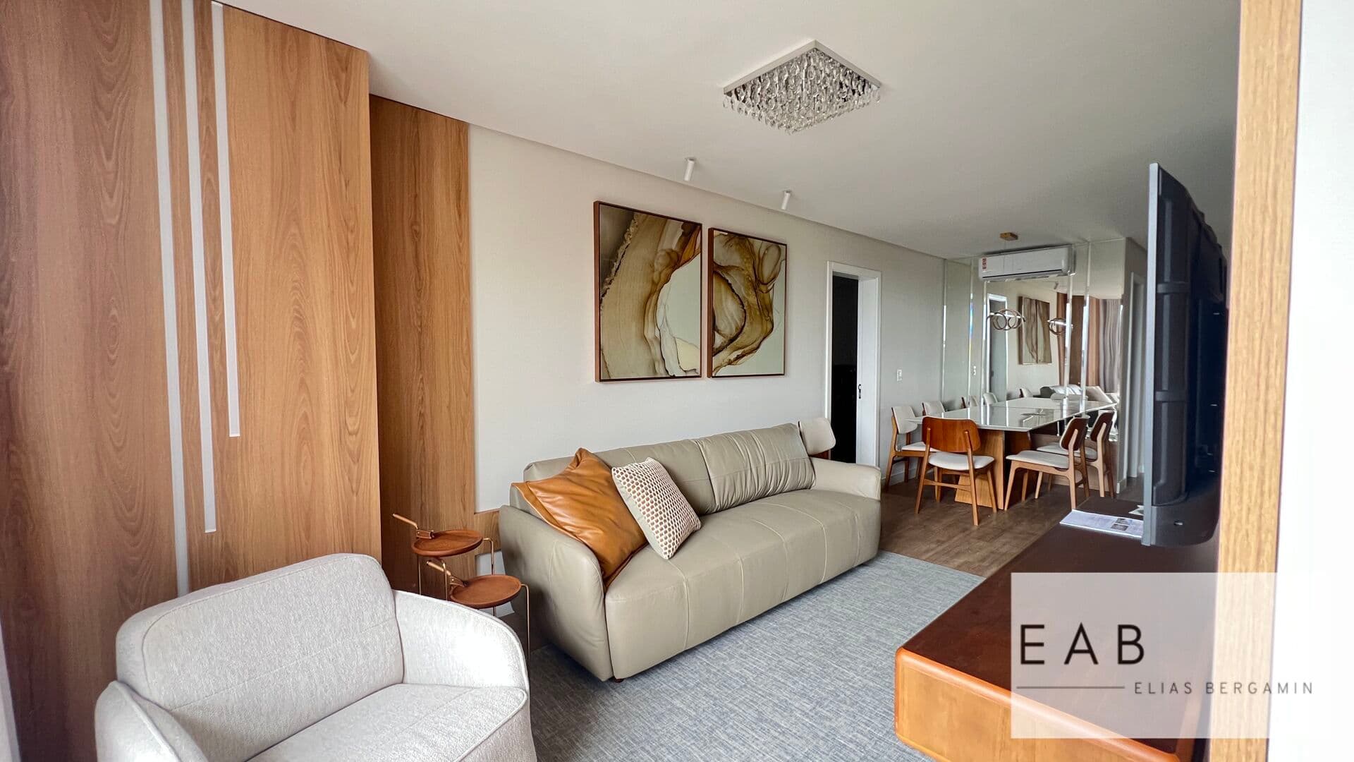 Apartamento novo decorado no Centro de Canela
