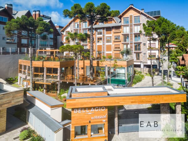 Apartamento com infraestructura de lazer