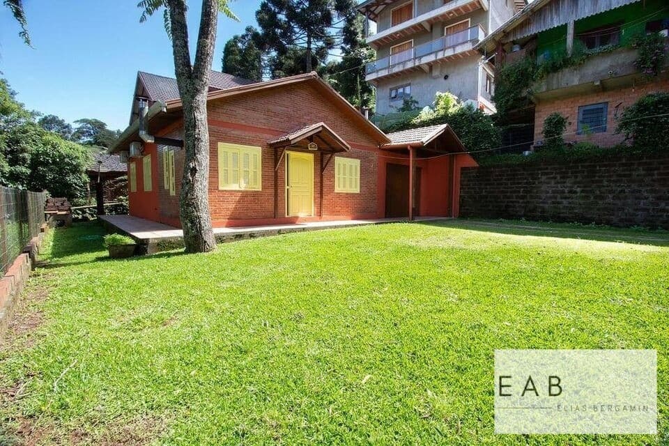 Casa com três quartos