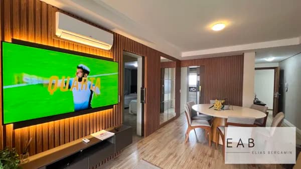 Apartamento mobiliado e decorado em Gramado