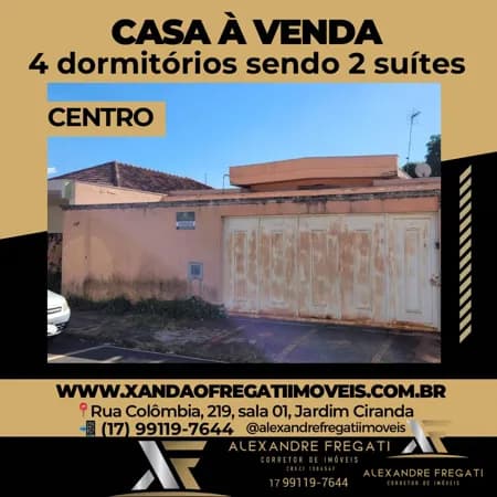 Casa em Bebedouro - Centro