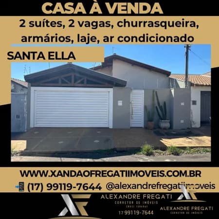 Casa em Bebedouro - Residencial Antonia Santaella