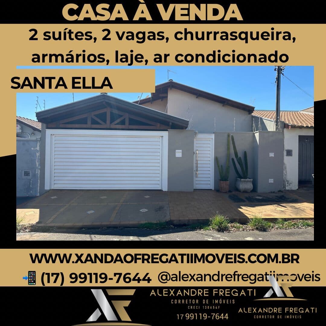 Casa em Bebedouro - Residencial Antonia Santaella