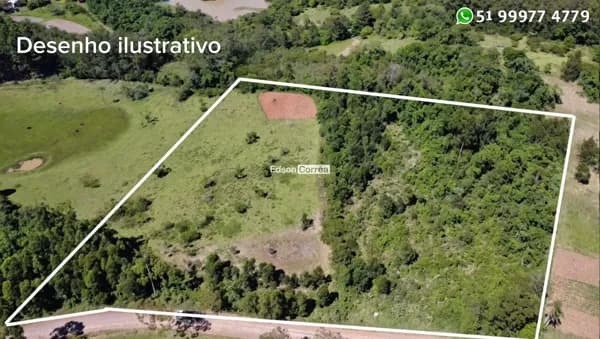 SÍTIO EM TAQUARA PLANO PRÓXIMO DA RS020