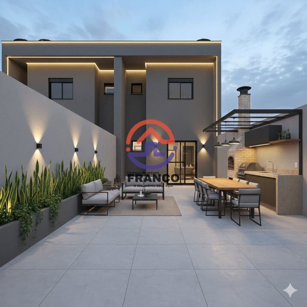 Casa Padrão em Suzano , entregue acabada com 2 suítes 2 vagas com área gourmet