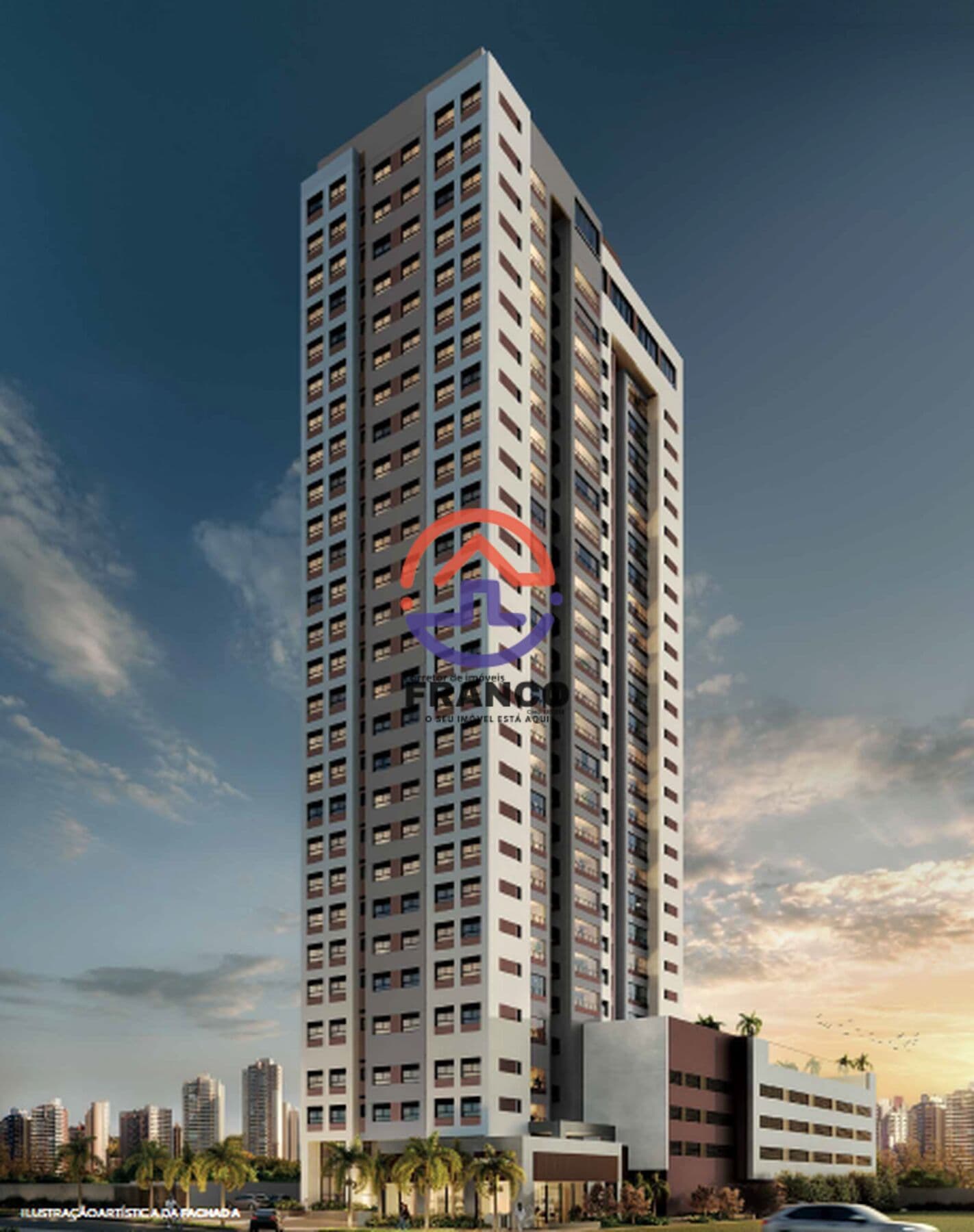 Apartamento Alto Padrão 3 suítes ou 4 dormitórios em Mogi das Cruzes