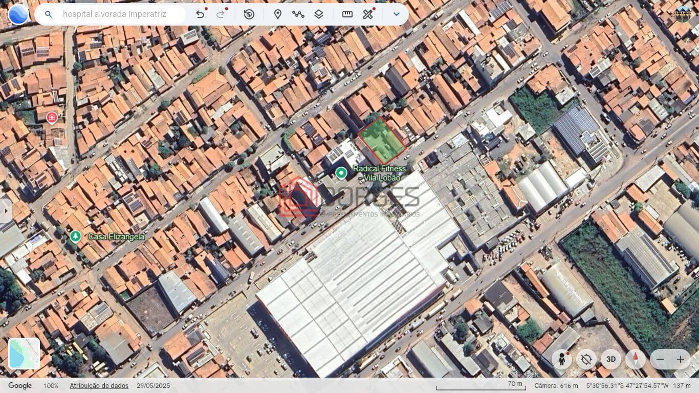 Terreno Comercial na Av. Dorgival em Frente ao Mateus – 672m² | Imperatriz