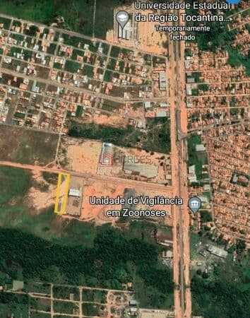 Área Comercial disponível para venda na BR 010 próximo ao porto seco.