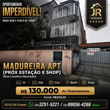 (RUA CAROLINA MACHADO) APTO 2 DORMS...