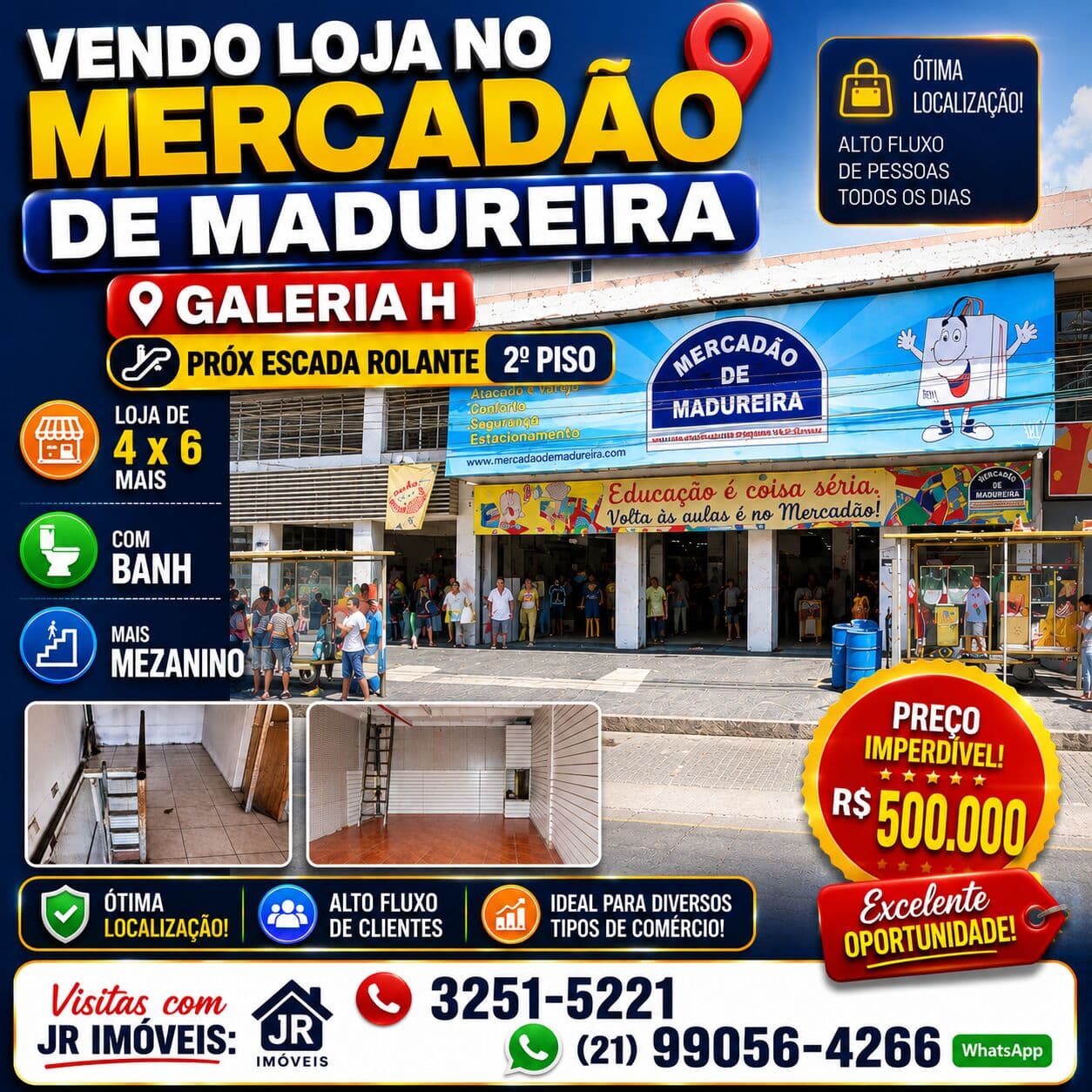 (MERCADÃO DE MADUREIRA) LOJA GALERIA H