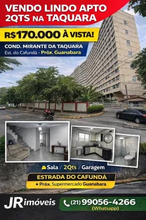 TAQUARA APT (PRÓX SUPER GUANABARA)