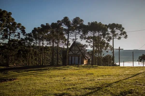 Chácara com Cabana pronta para morar!
