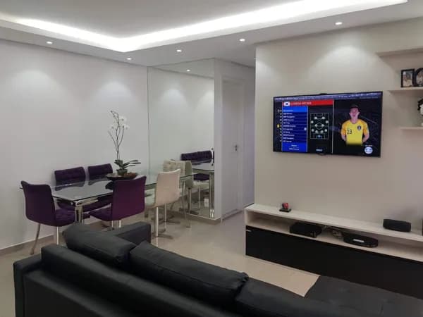 Apartamento mobiliado Condomínio Marco Zero Prime no Rudge Ramos à venda | Sbc - SP