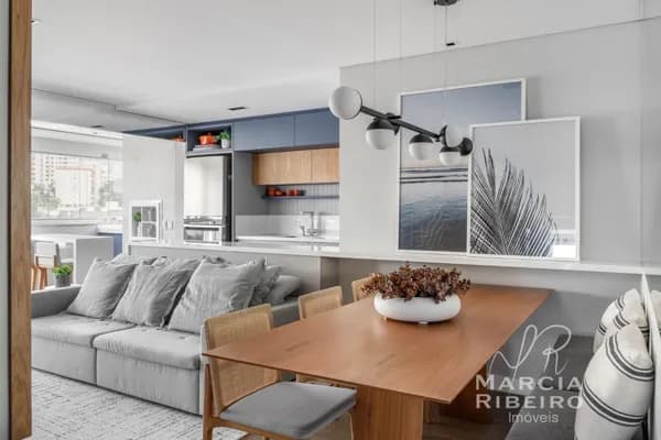 Apartamento lindamente decorado com 3 dormitórios