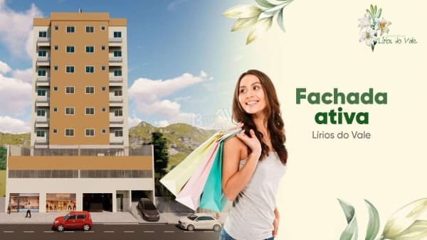 Apartamento, 2 Qts, Suíte, Varanda, 54m²- bairro Covanca em São Gonçalo-RJ