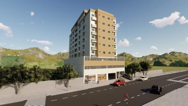 Apartamento, 2 Qts, Suíte, Varanda, 54m²- bairro Covanca em São Gonçalo-RJ